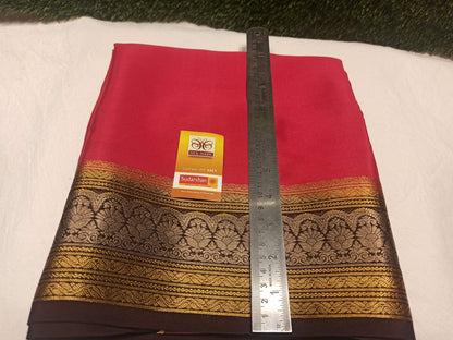 Pure Mysore Silk Saree.