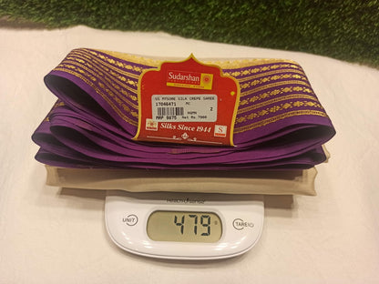 Pure Mysore Silk Saree.