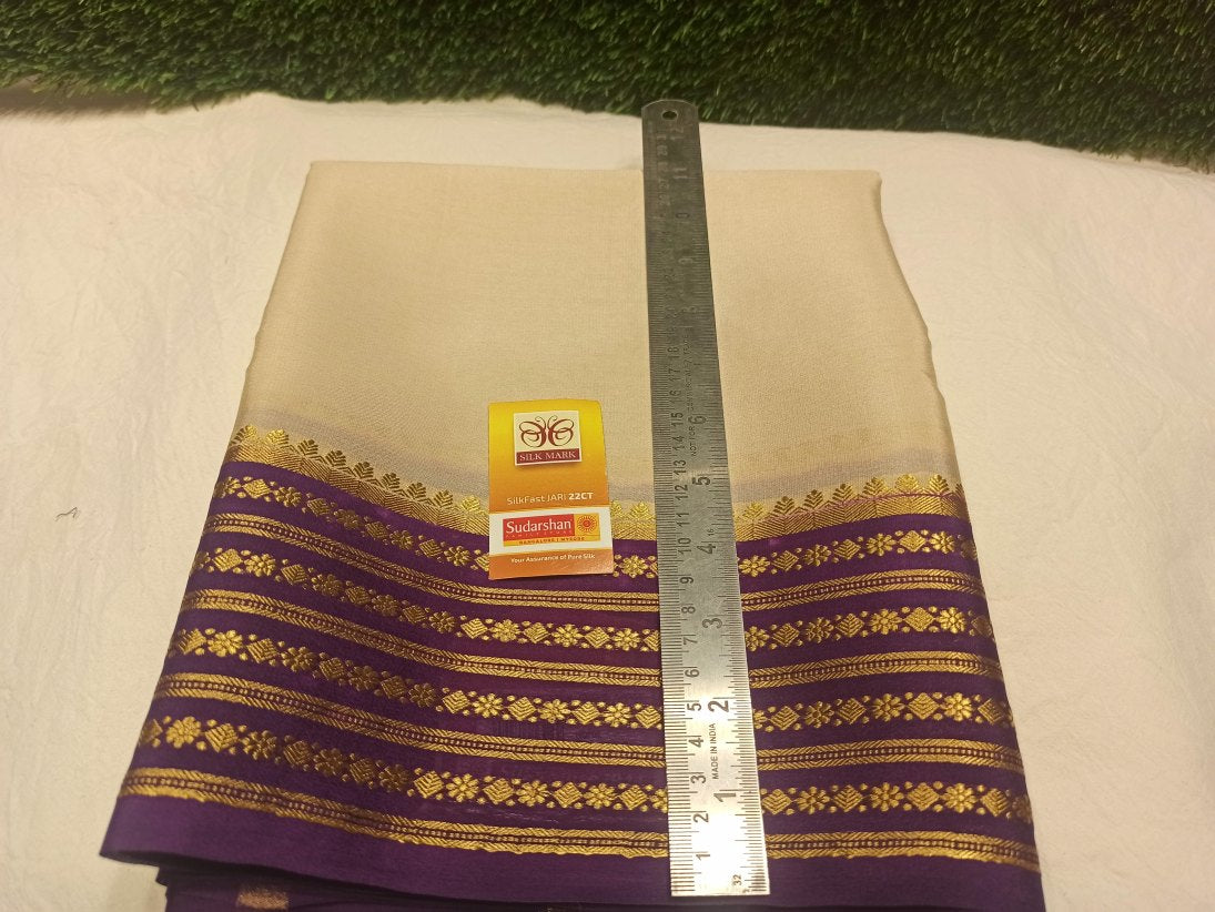 Pure Mysore Silk Saree.
