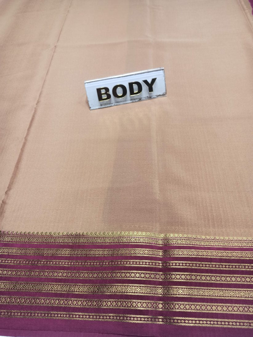 Pure Mysore Silk Saree.