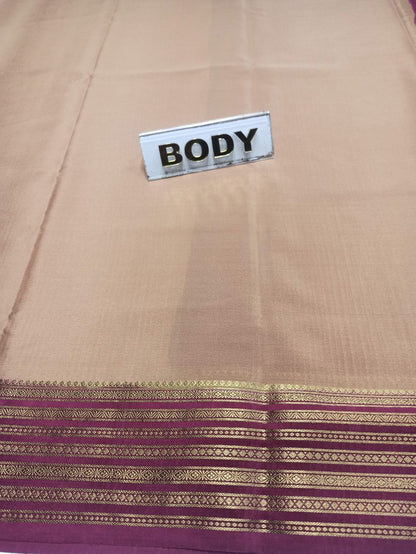 Pure Mysore Silk Saree.