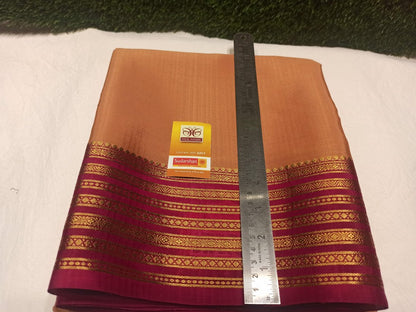 Pure Mysore Silk Saree.