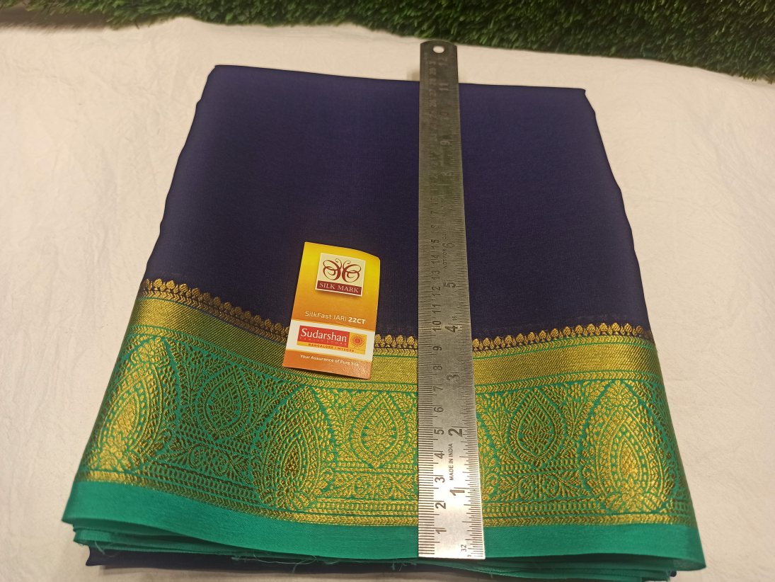 Pure Mysore Silk Saree.