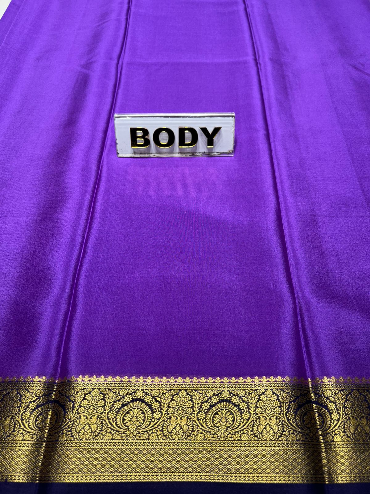 Pure Mysore Silk Saree.