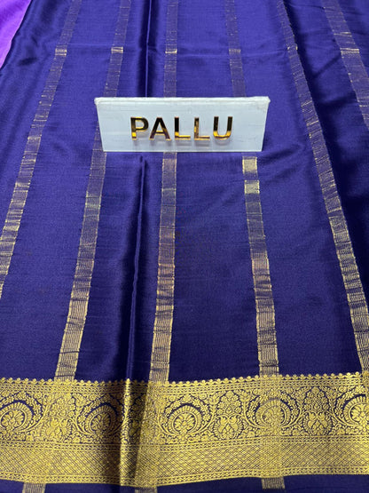 Pure Mysore Silk Saree.