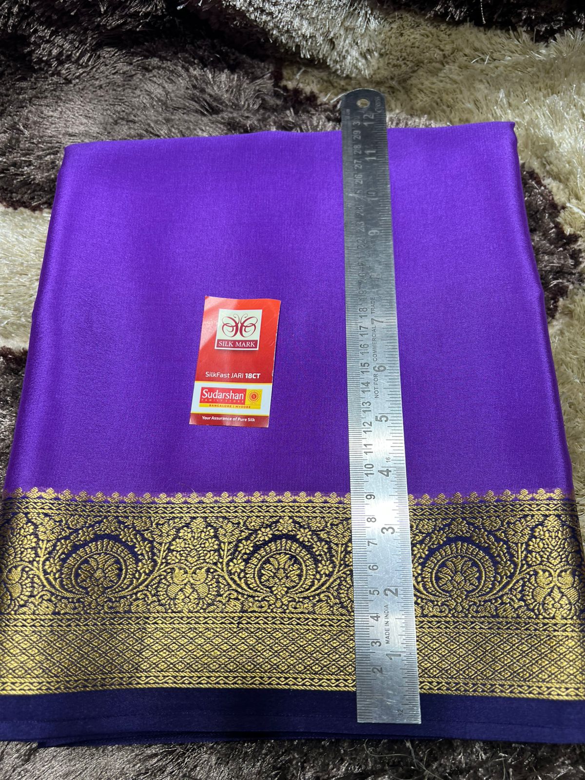 Pure Mysore Silk Saree.