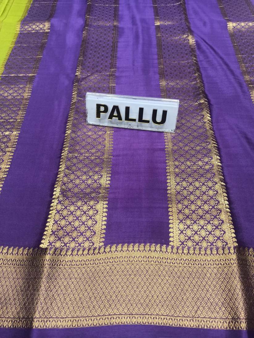 Pure Mysore Silk Saree.