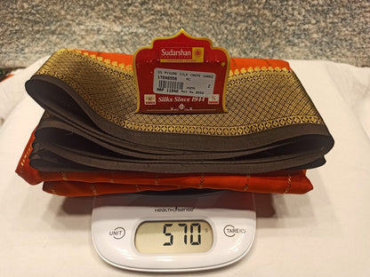 Pure Mysore Silk Saree.