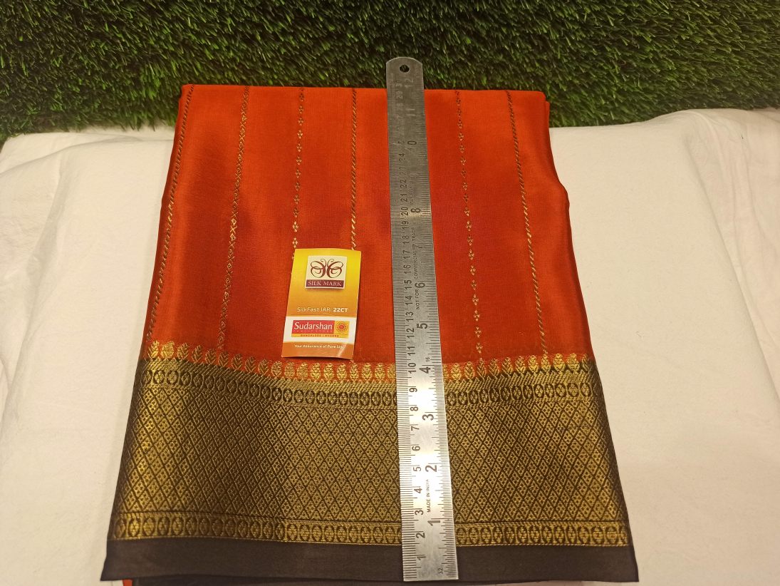 Pure Mysore Silk Saree.