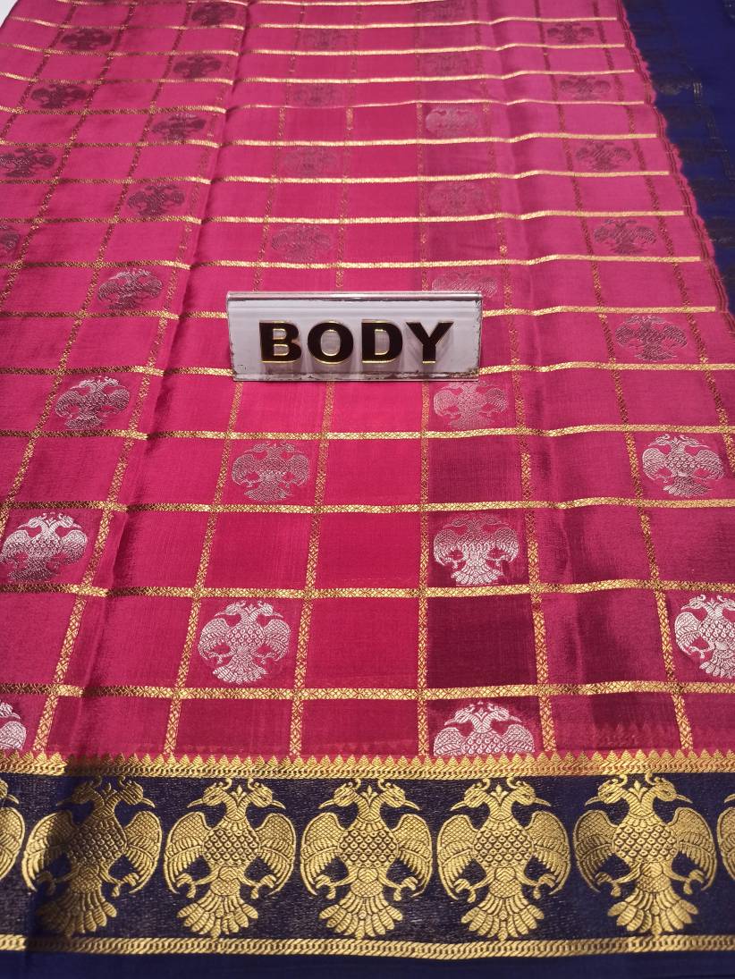 Pure Mysore Silk Saree.