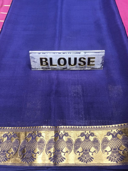 Pure Mysore Silk Saree.