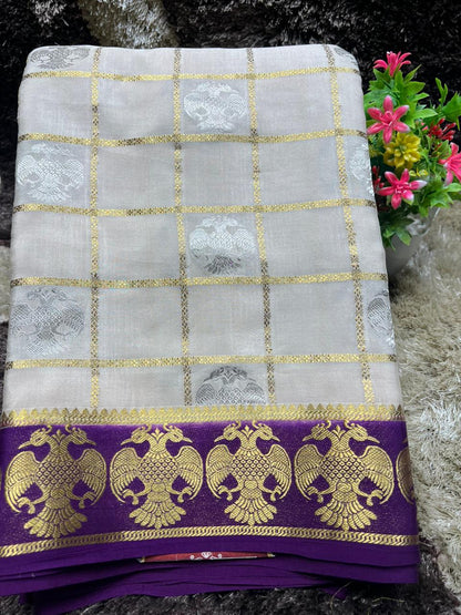 Pure Mysore Silk Saree.