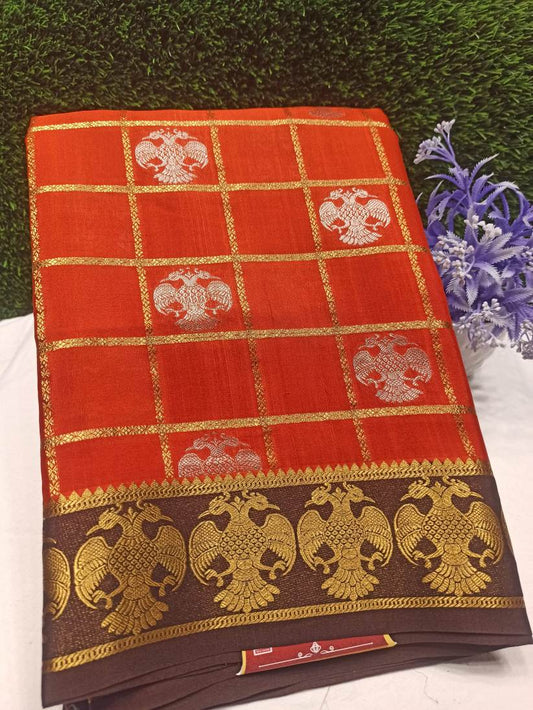 Pure Mysore Silk Saree.