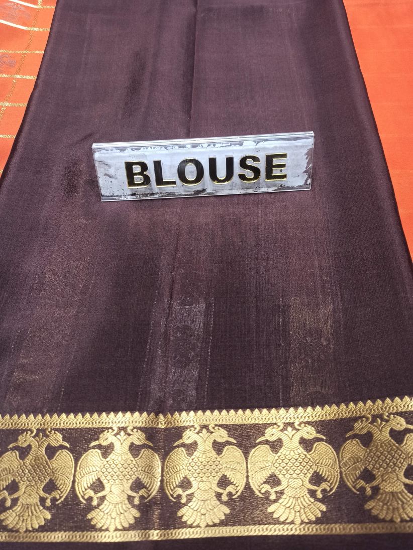 Pure Mysore Silk Saree.
