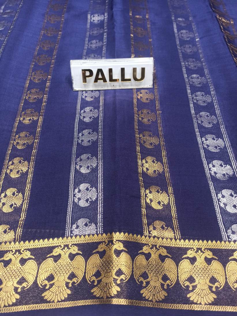 Pure Mysore Silk Saree.