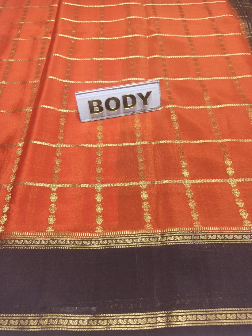 Pure Mysore Silk Saree.