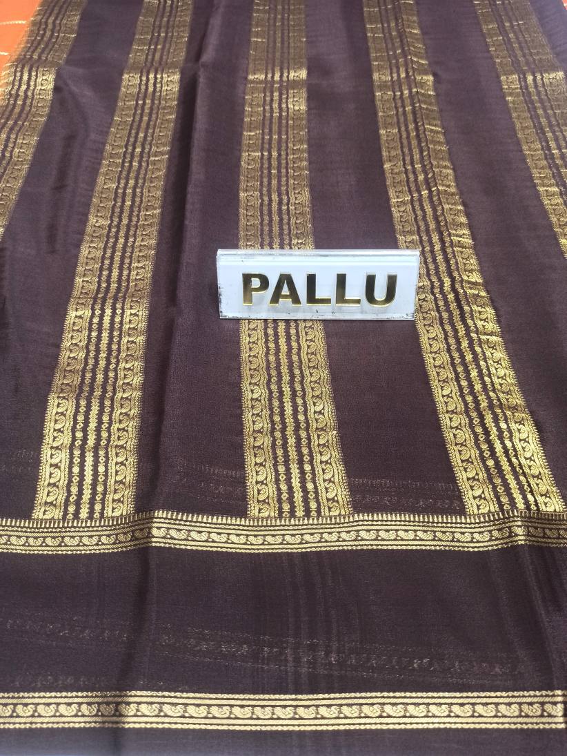 Pure Mysore Silk Saree.