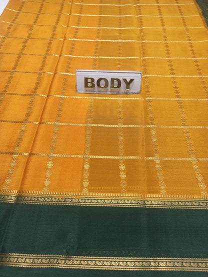 Pure Mysore Silk Saree.