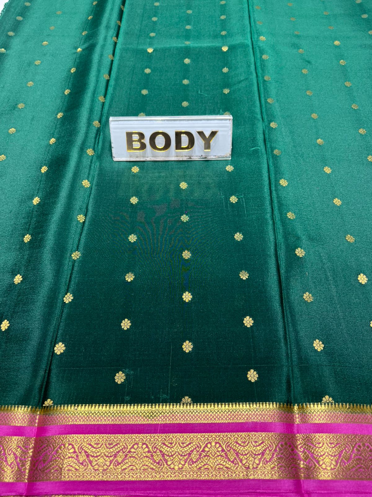 Pure Mysore Silk Saree.