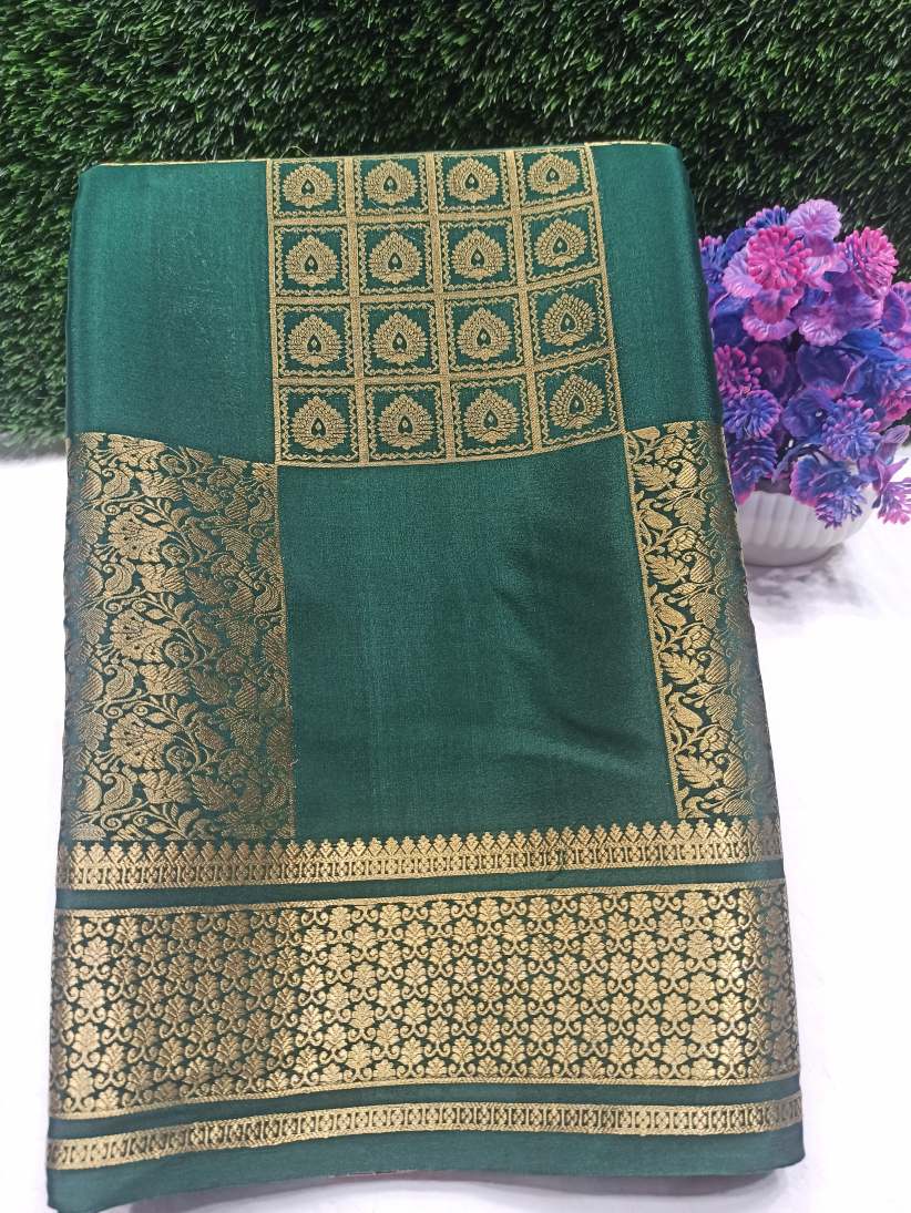 Pure Mysore Silk Saree.