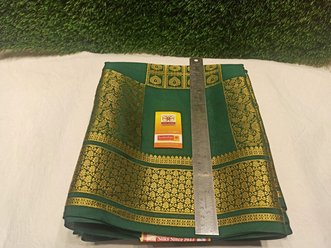 Pure Mysore Silk Saree.