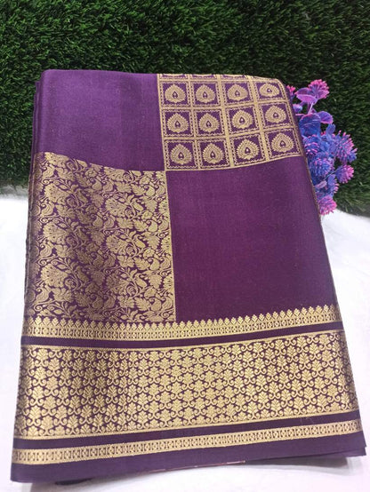 Pure Mysore Silk Saree.