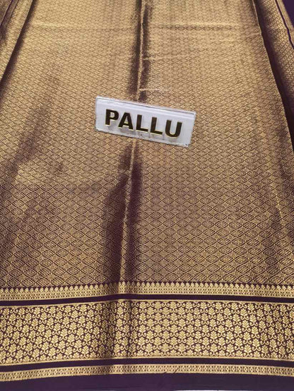 Pure Mysore Silk Saree.