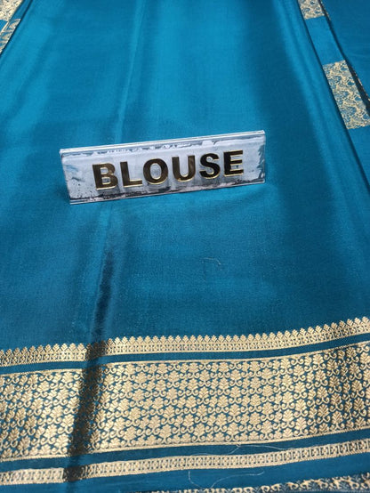 Pure Mysore Silk Saree.