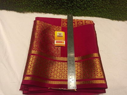 Pure Mysore Silk Saree.