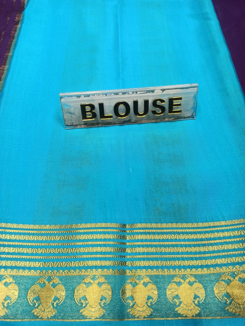 Pure Mysore Silk Saree.