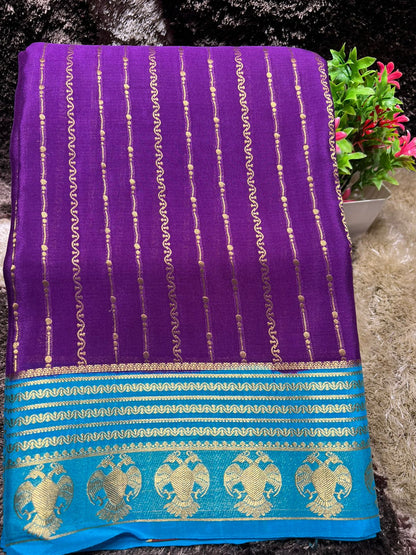 Pure Mysore Silk Saree.