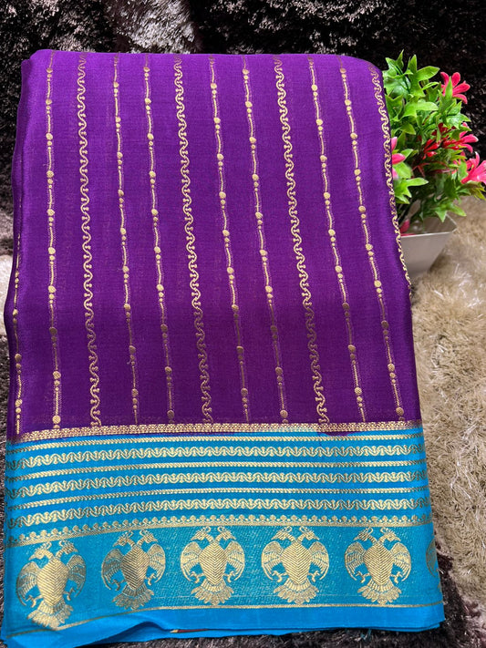 Pure Mysore Silk Saree.