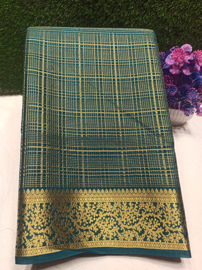 Pure Mysore Silk Saree.