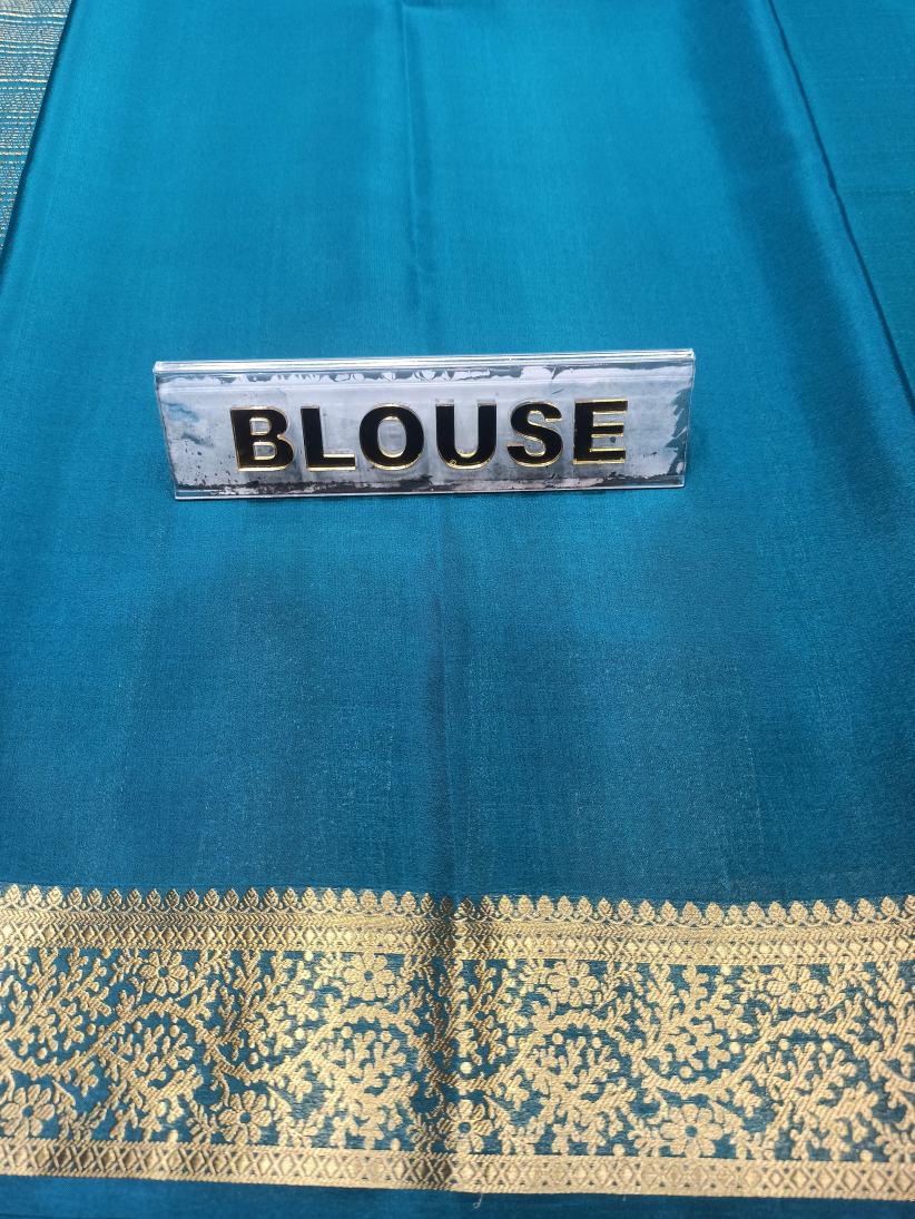 Pure Mysore Silk Saree.