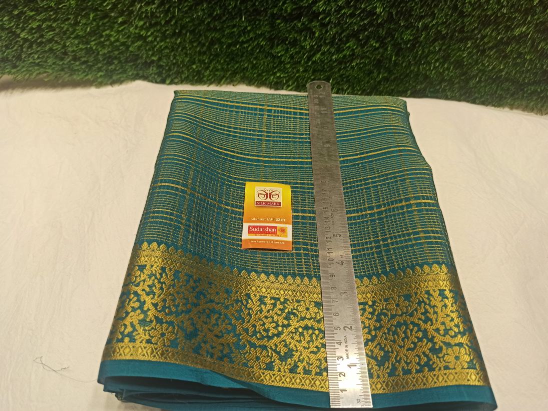 Pure Mysore Silk Saree.