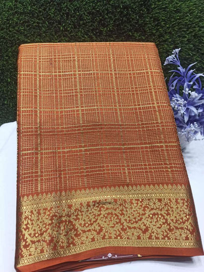 Pure Mysore Silk Saree.