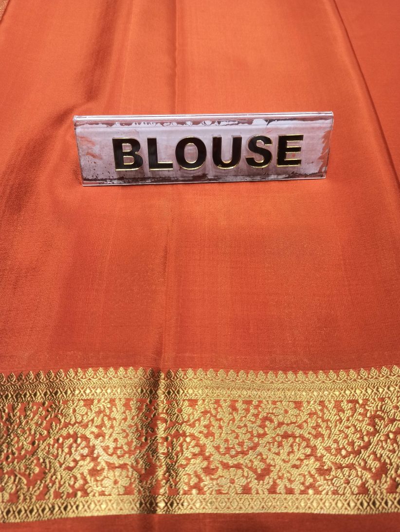 Pure Mysore Silk Saree.