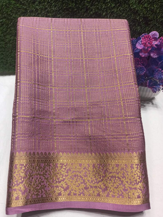 Pure Mysore Silk Saree.