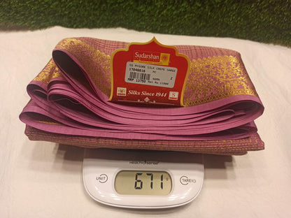 Pure Mysore Silk Saree.