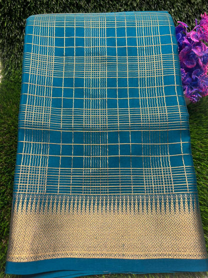 Pure Mysore Silk Saree.