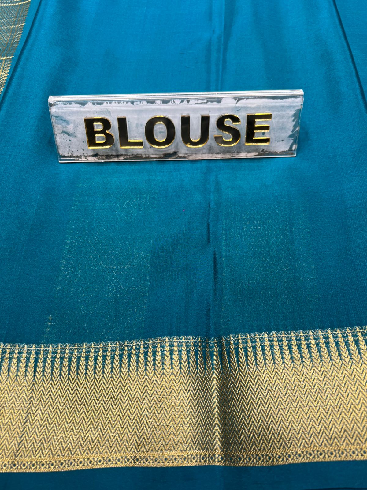 Pure Mysore Silk Saree.