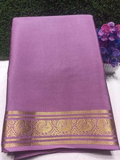 Pure Mysore Silk Saree.