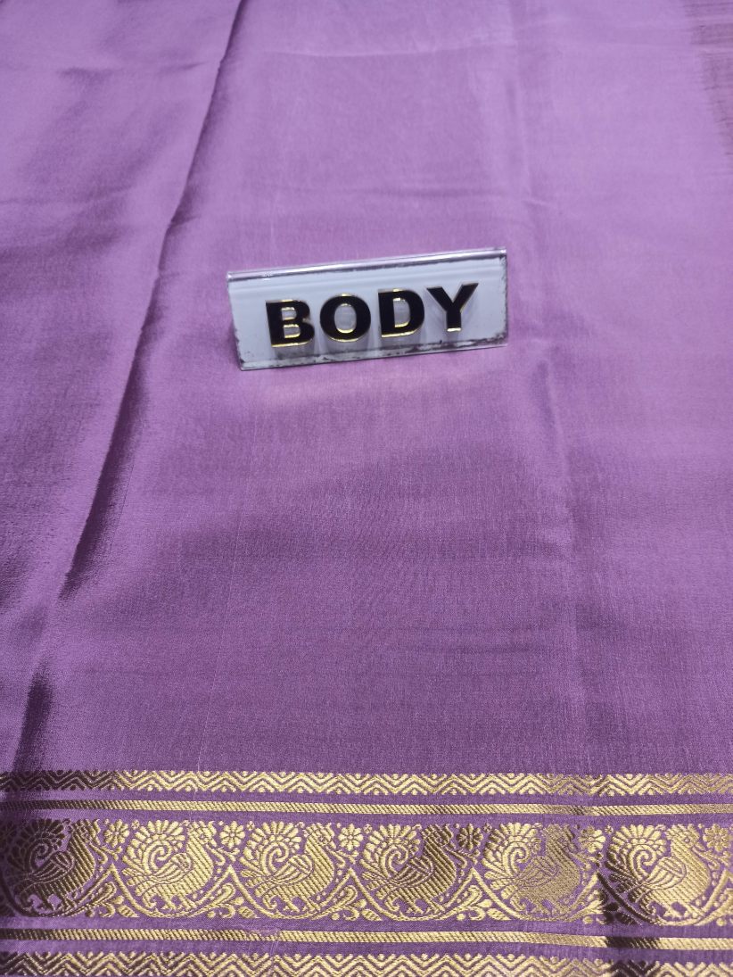 Pure Mysore Silk Saree.