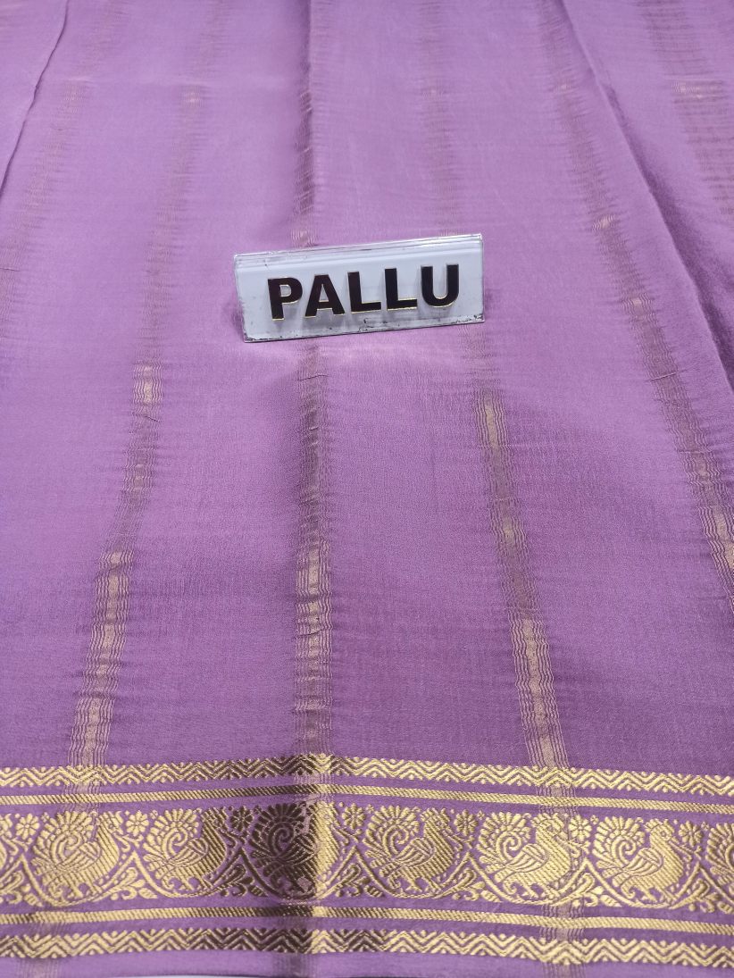 Pure Mysore Silk Saree.