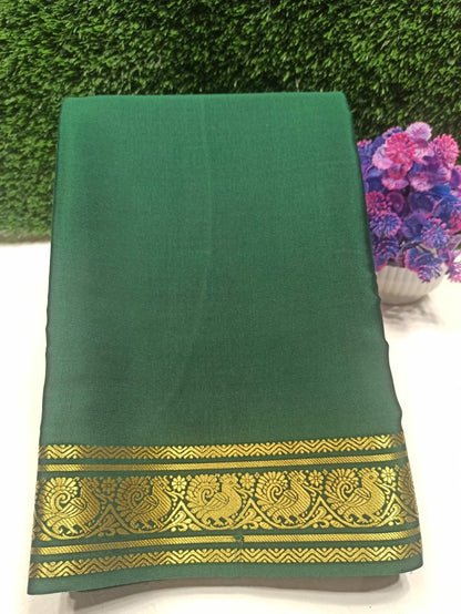 Pure Mysore Silk Saree.