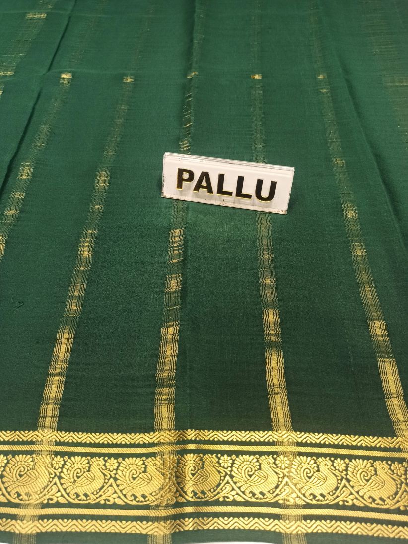 Pure Mysore Silk Saree.