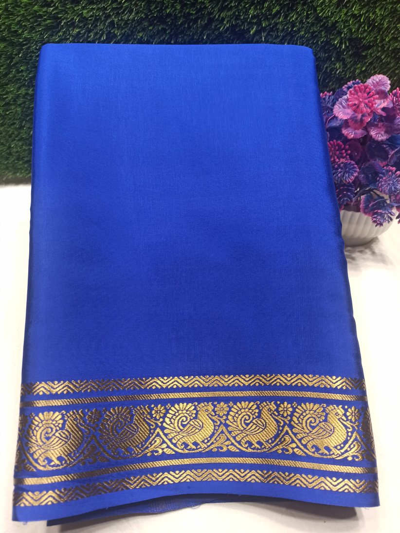 Pure Mysore Silk Saree.