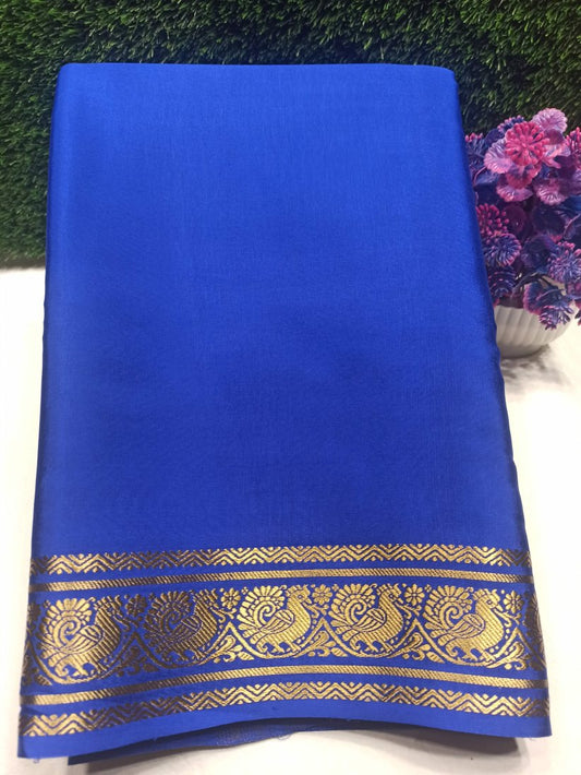 Pure Mysore Silk Saree.