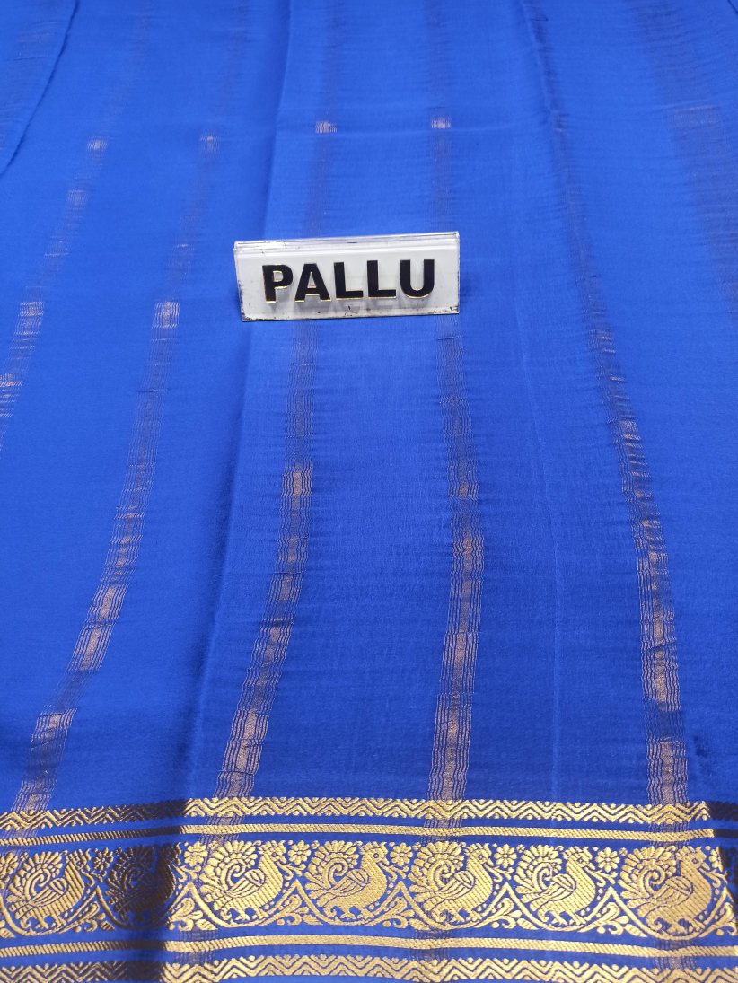 Pure Mysore Silk Saree.