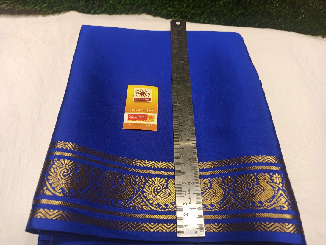 Pure Mysore Silk Saree.